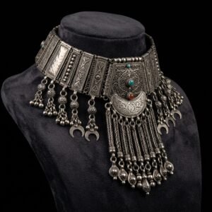 شوكر فضة عماني (مرية) بتصميم تقليدي